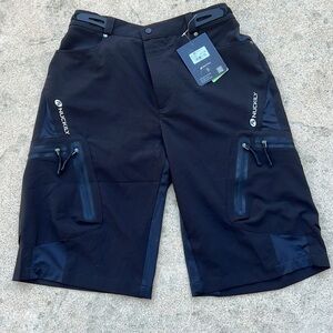 Nuckily Men's MTB Black Cycle Shorts Size 2XL NWT